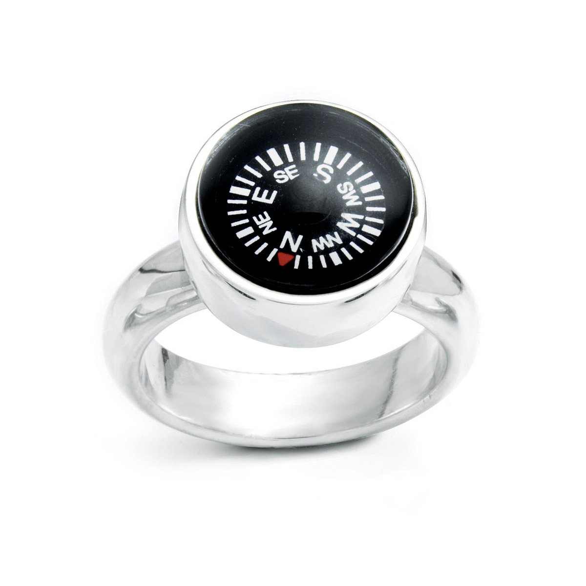 Compass Ring LeeAnn Herreid Compass Ring Funky Silver Jewelry that