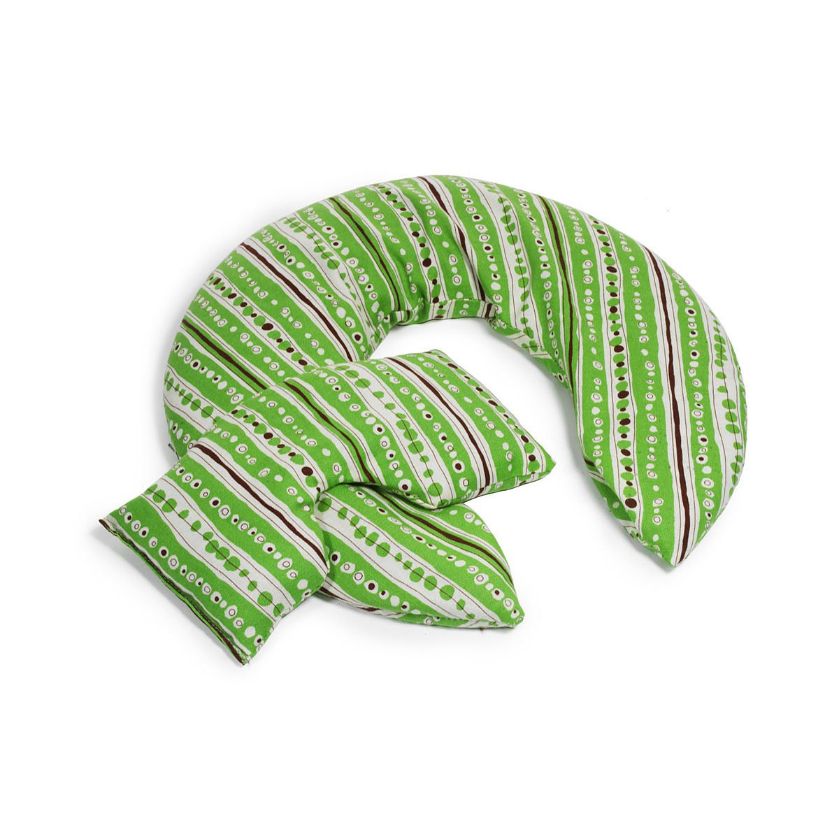 flax seed neck wrap and eye pillow