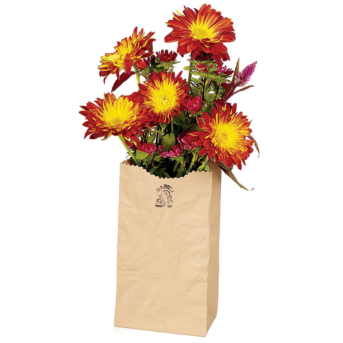 Paper Bag Vase Ceramic " Paper Bag " Vase Adds a Rustic, Creative