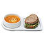 Soup And Sandwich Ceramic Tray Duo 2 thumbnail