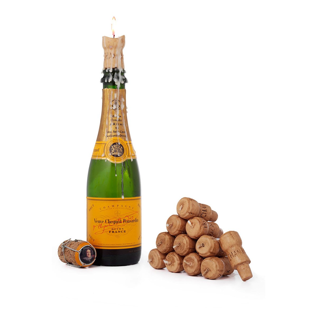Champagne Cork Candles Set of 12 Champagne Cork Candles Romantic