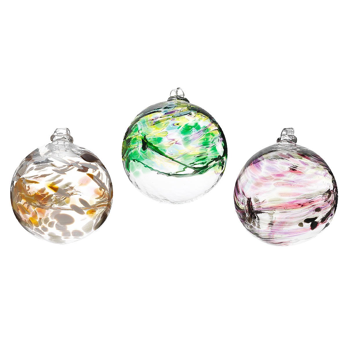 Glass Birthstone Globes Birthstone Birthday Gifts Handblown Glass