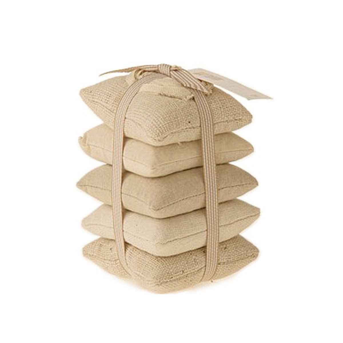 Organic Scented Sachets Set of 5 Sachets Sets, Organic Cotton