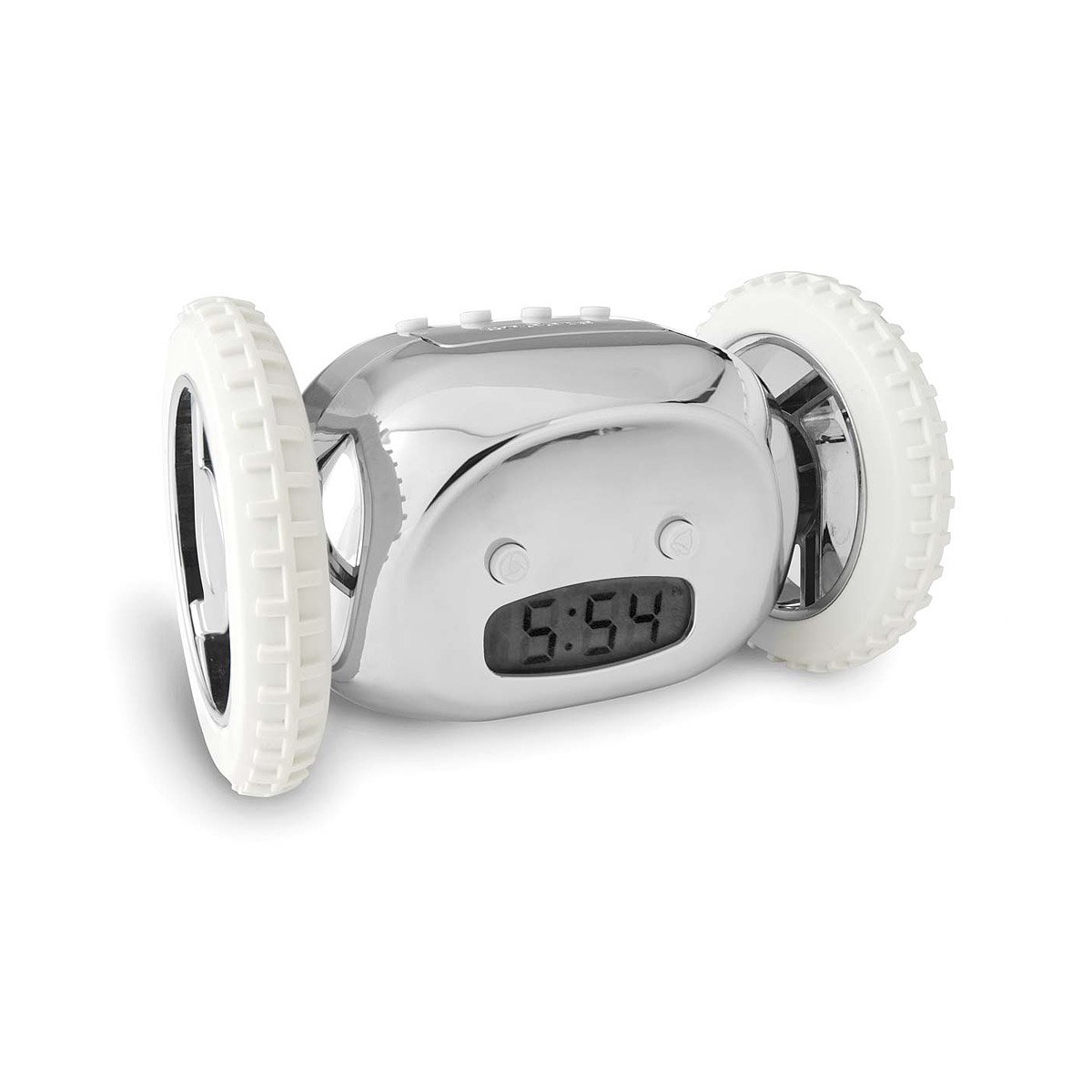 Chrome Clocky Chrome Clocky, Runaway Alarm Clock, Alarm Clock With