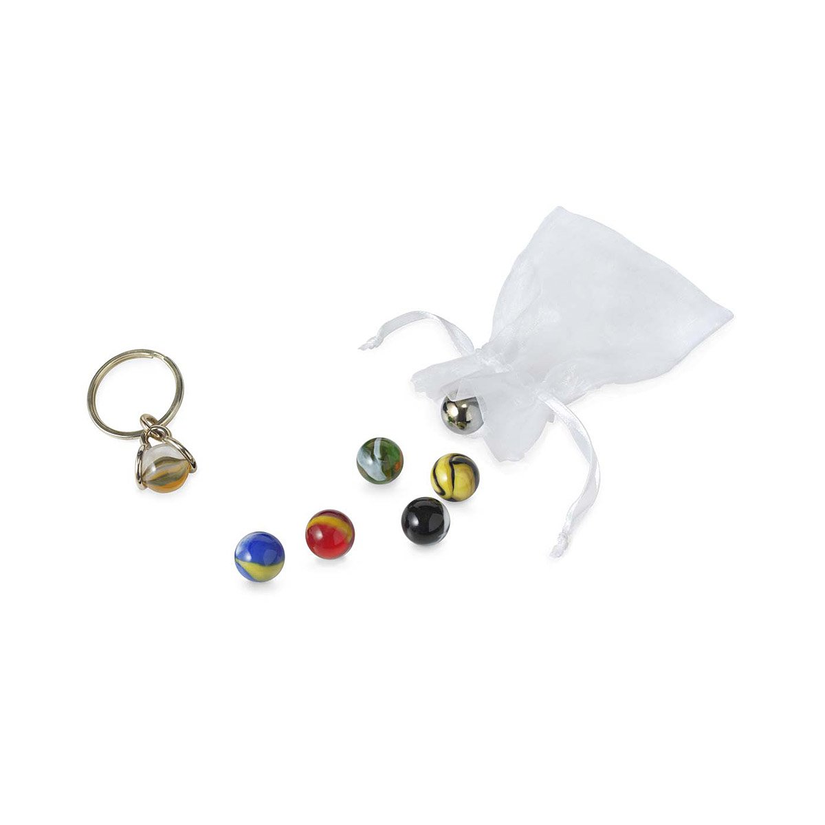 Interchangeable Marble Key Chain Interchangeable Marble Keychain, Various Colors, Handmade, 5