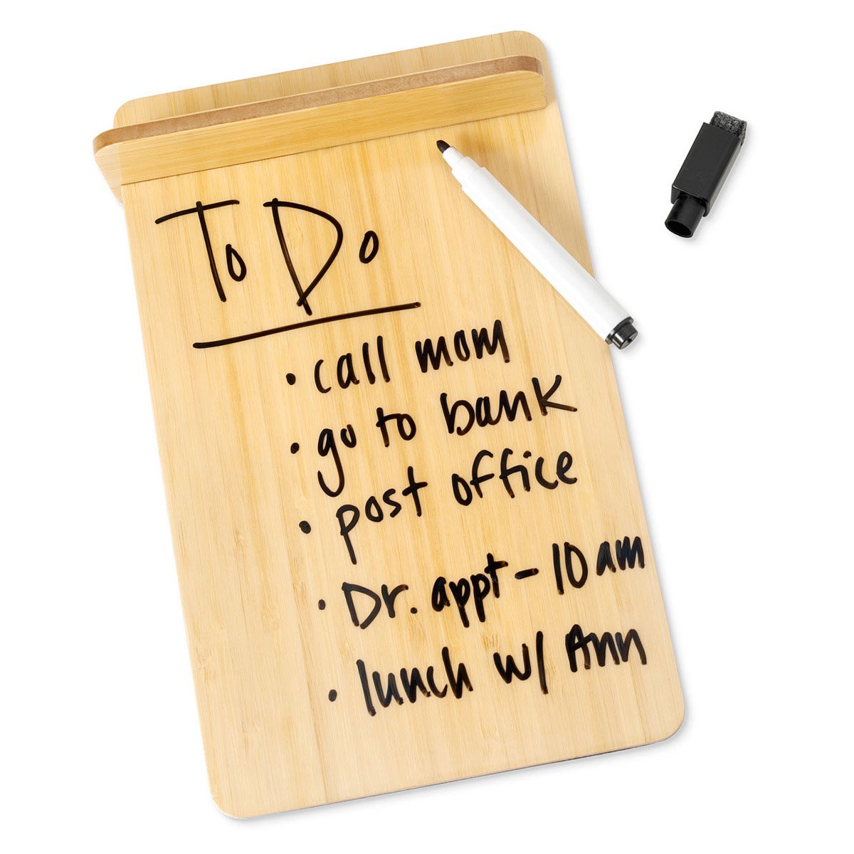 Desktop Bamboo DryErase Board Desk, Office, Bamboos, Eraser, Boards