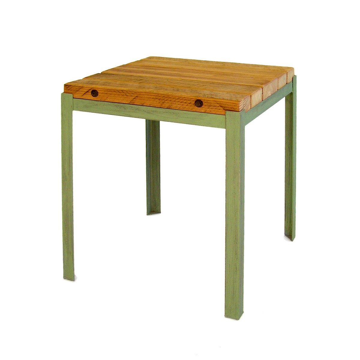 Reclaimed Wood Outdoor End Table | Recycled, Barn, Woods, Ends, Tables