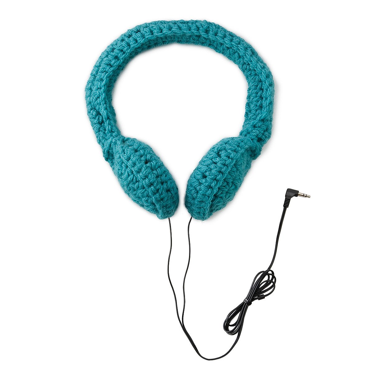 Crocheted Headphones Knitted Headphones, Girls Headset