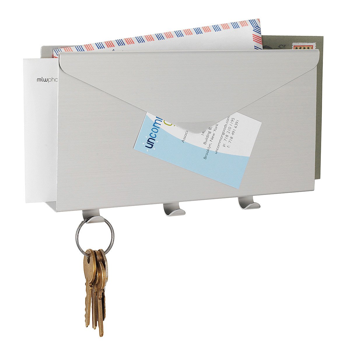 Letter Organizer Mail Holder, Key Hook, Entryway Accessories