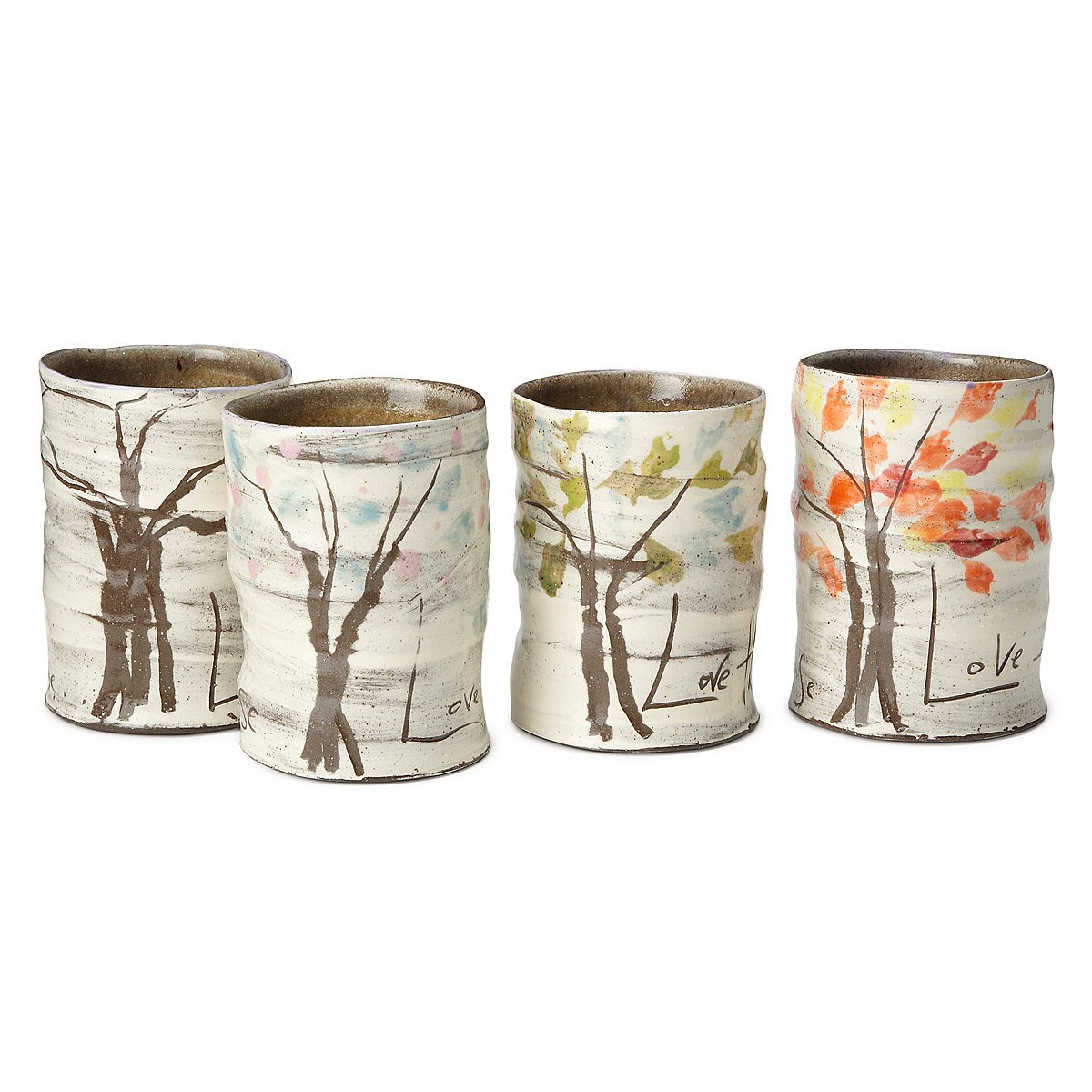 Four Seasons Mugs Set of 4 Eric Hendrick and Noelle Van Hendrick