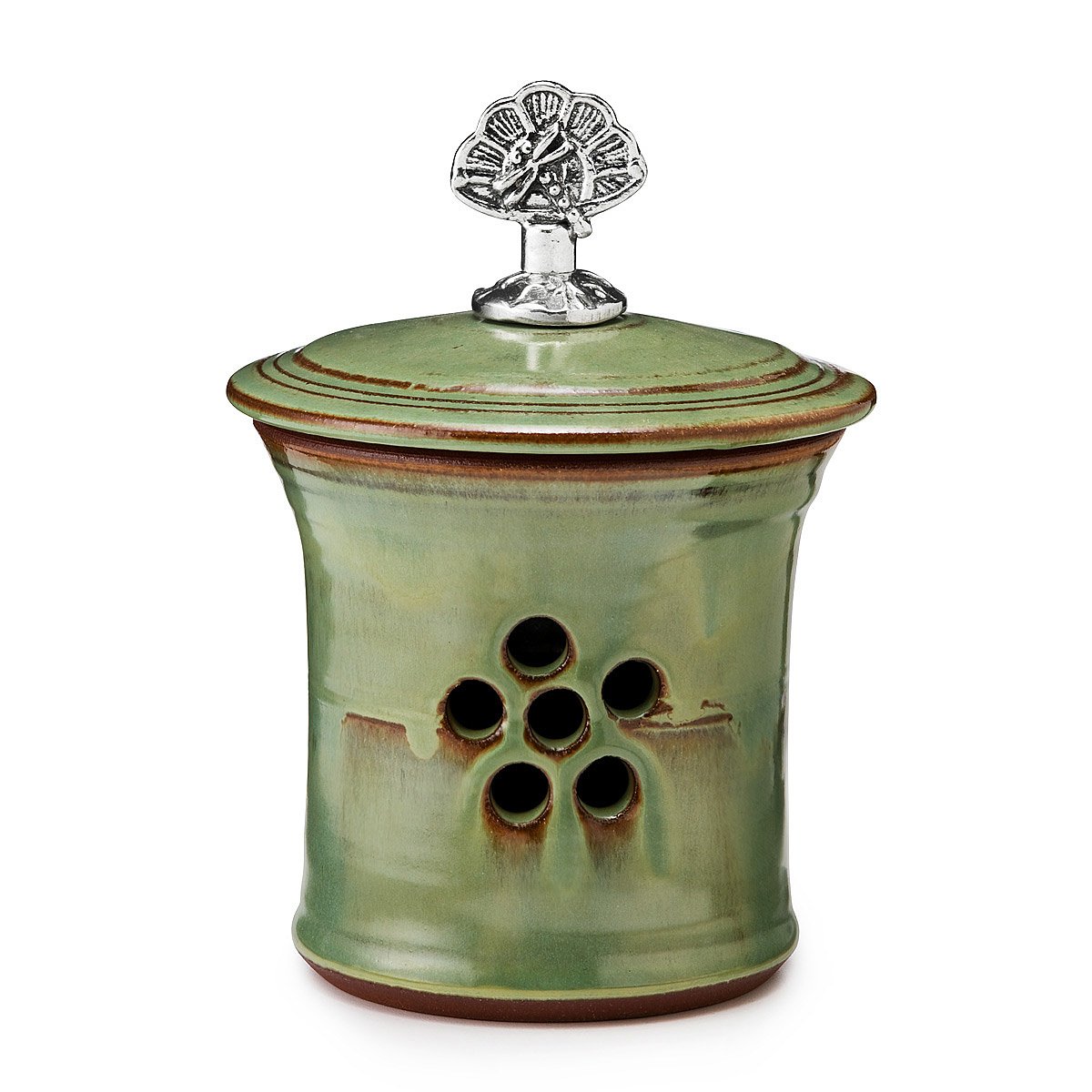 Garlic House Ceramic Garlic Container, Storage