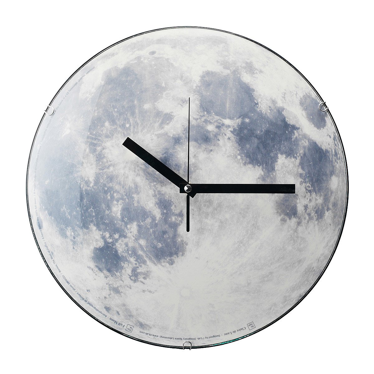 Moon Clock Glowing Lunar Clock