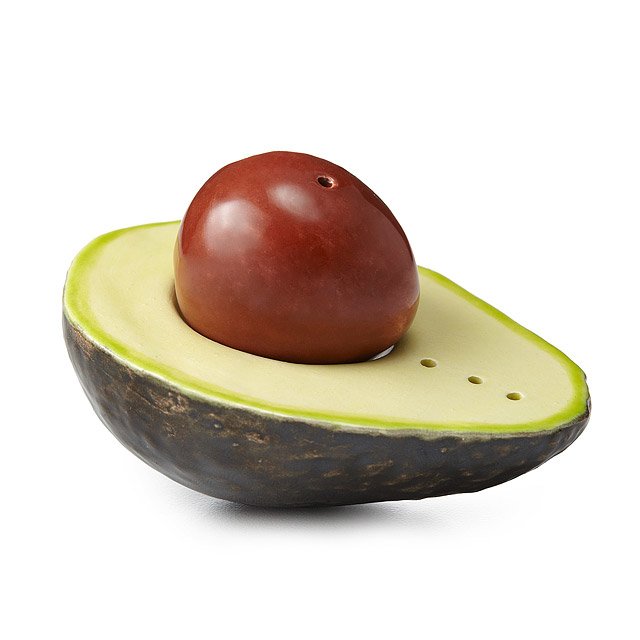 Avocado Salt & Pepper Shakers