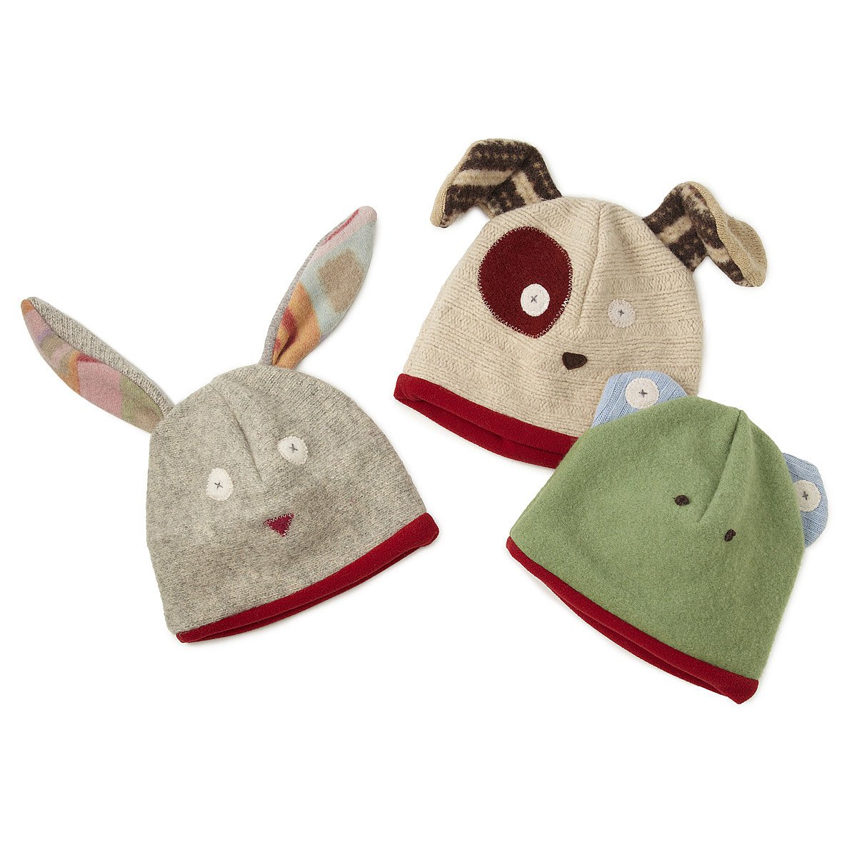 Repurposed Sweater Animal Hats Winter hats, beanies, warm clothing