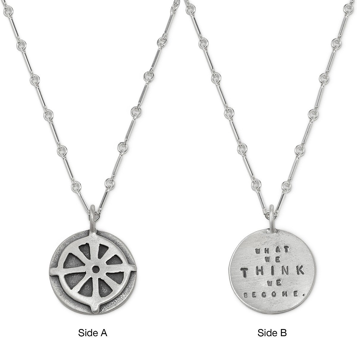 buddhist symbol pendant