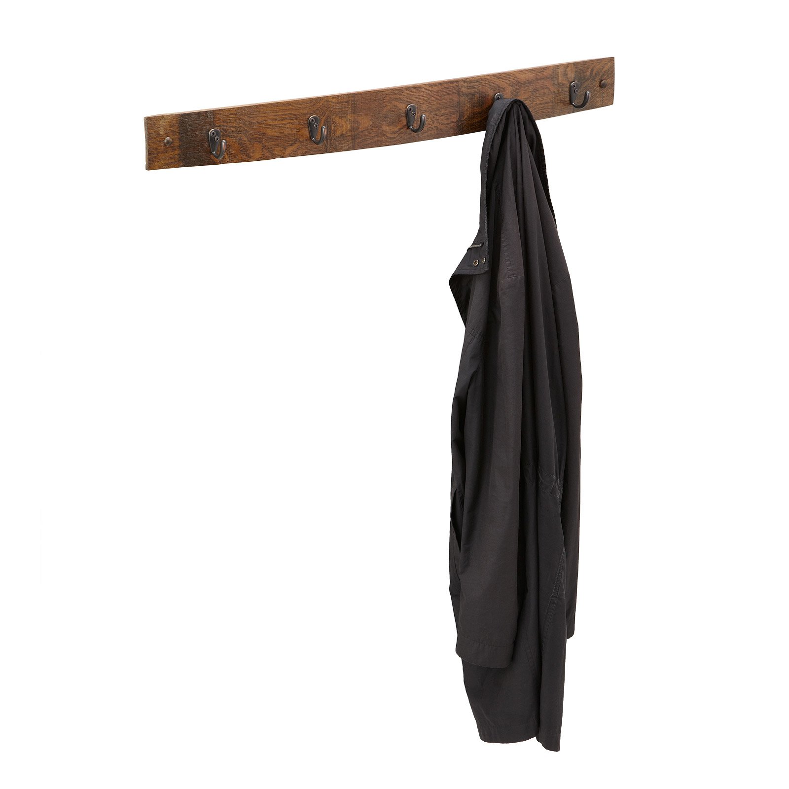 Reclaimed Wine Barrel Coat Hook | Wine, Coat, Rack, Vintage, Reclaimed Wood, UncommonGoods