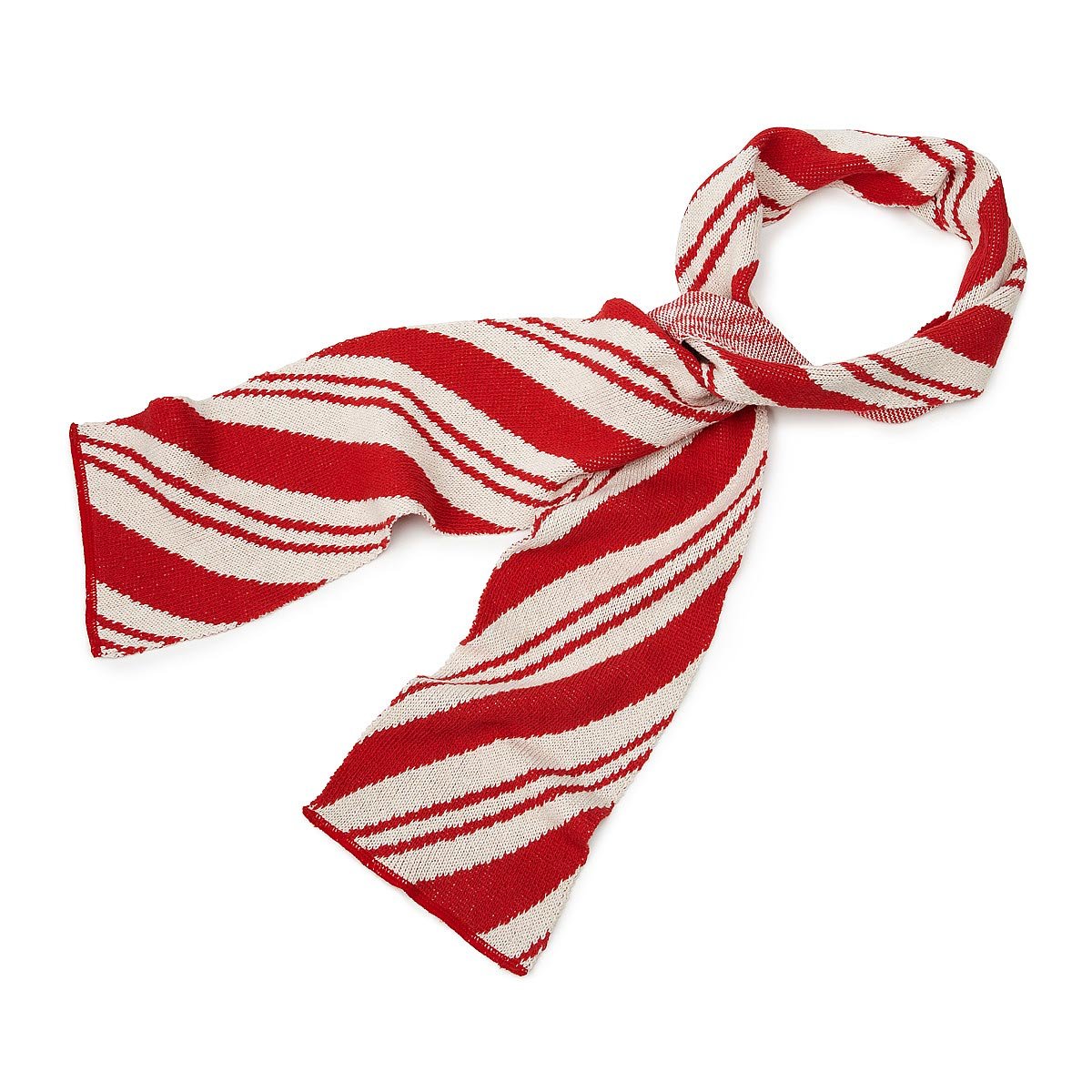 Candy Cane Scarf Holiday Clothes, Holiday Accessories, Christmas