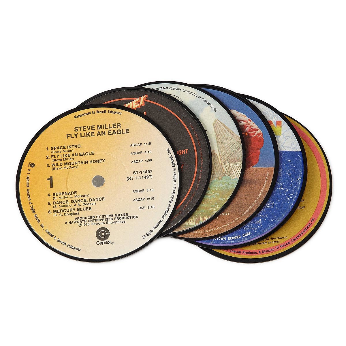 Record Set Of 6 Record recycled, vinyl