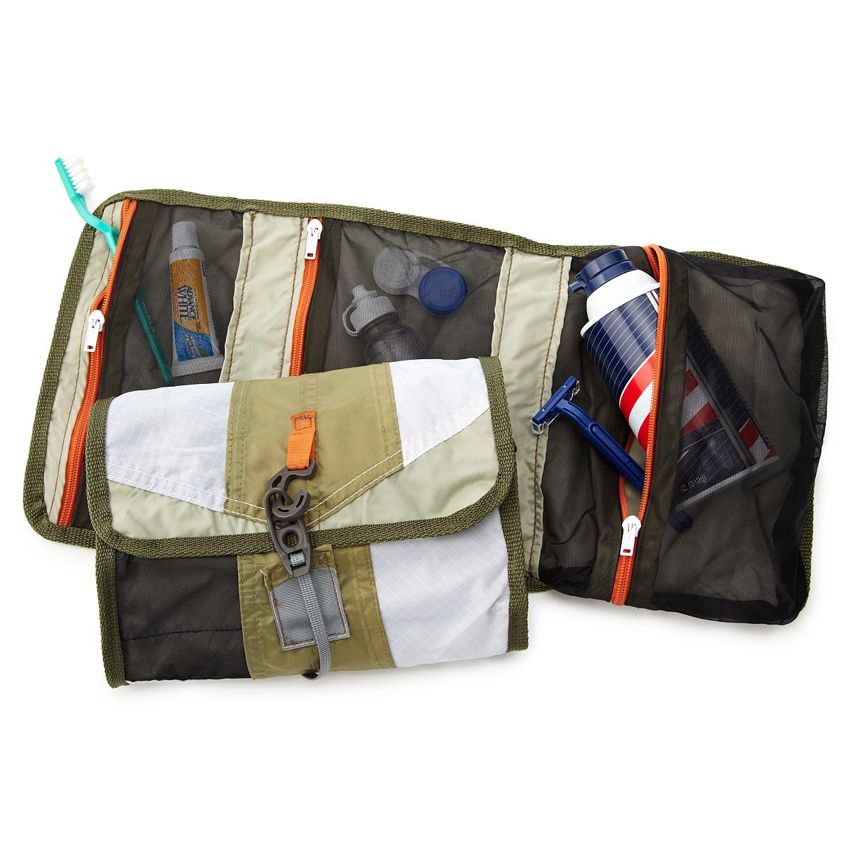 Upcycled Tent Dopp Kit mens toiletry bag
