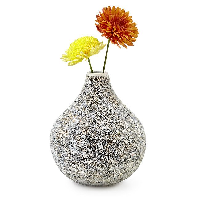 Recycled Paper Vase Decorative Ceramic Vase
