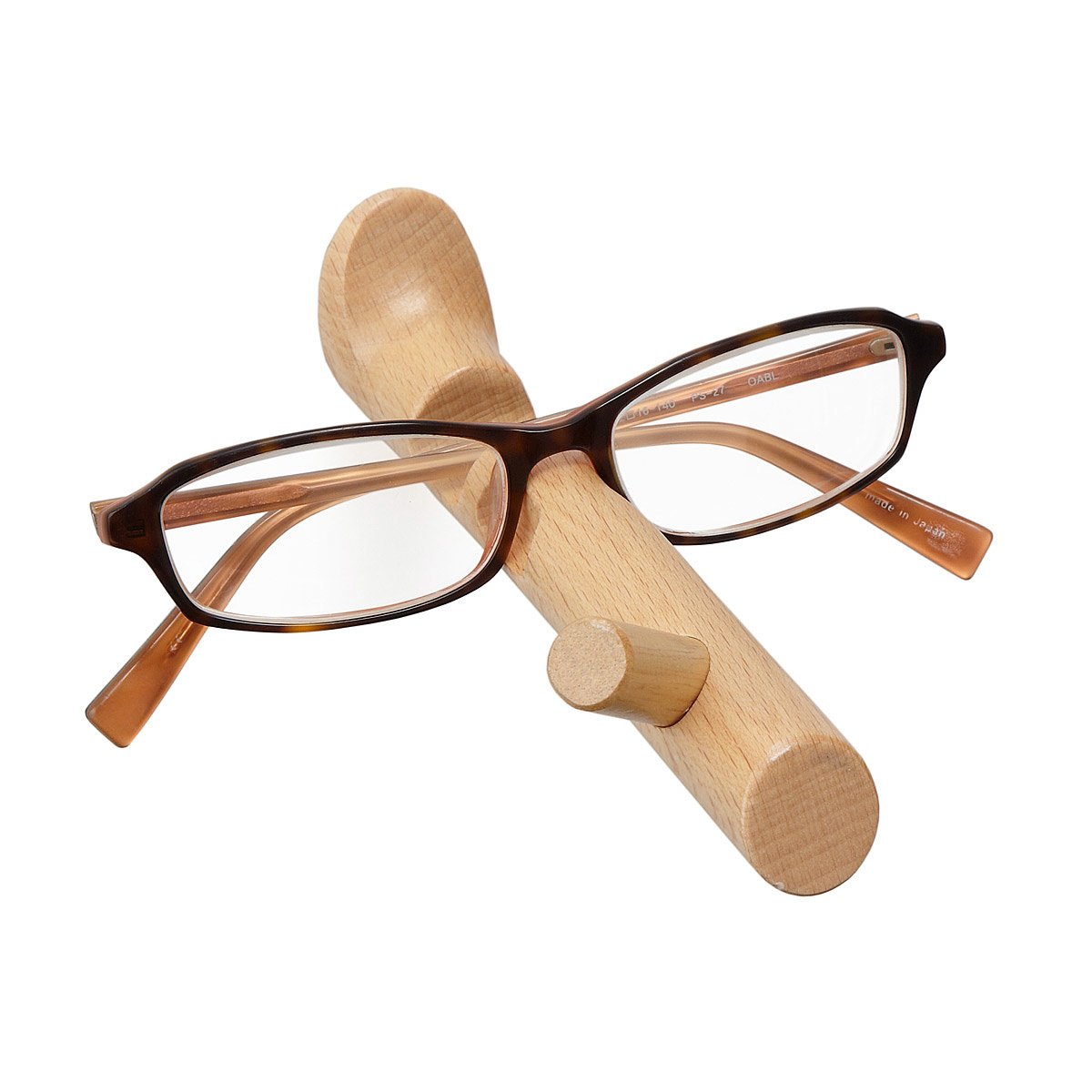 Nosy Eyeglass Holder Playful, Fun, Carved Wood, Wall Mounted, Shelf