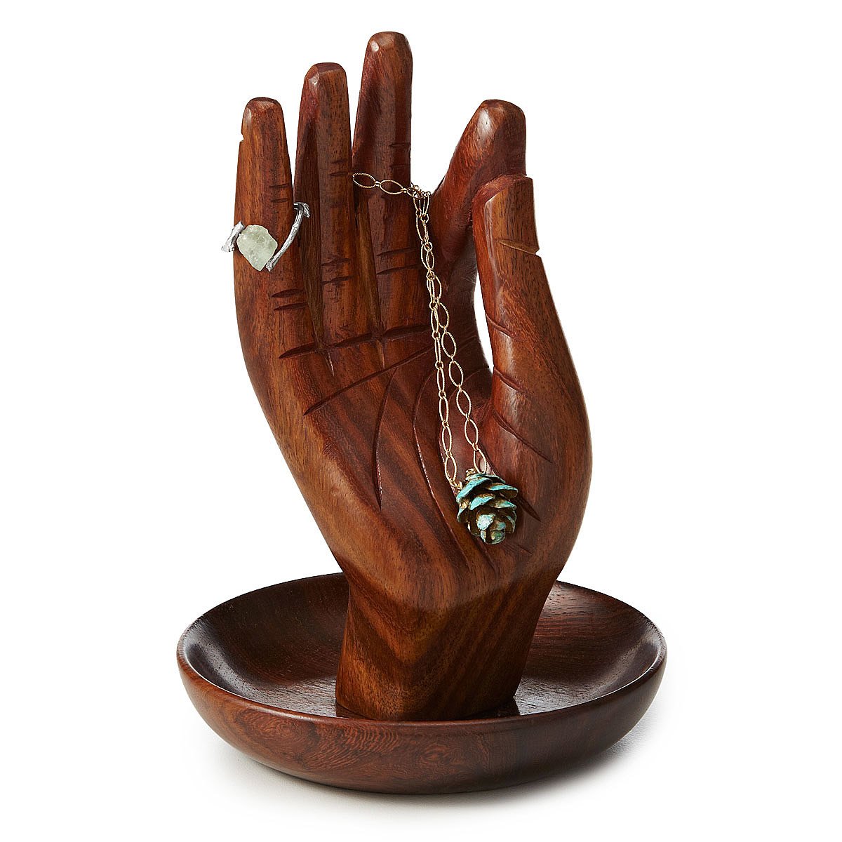 Hand of Buddha Jewelry Stand ring holder, necklace