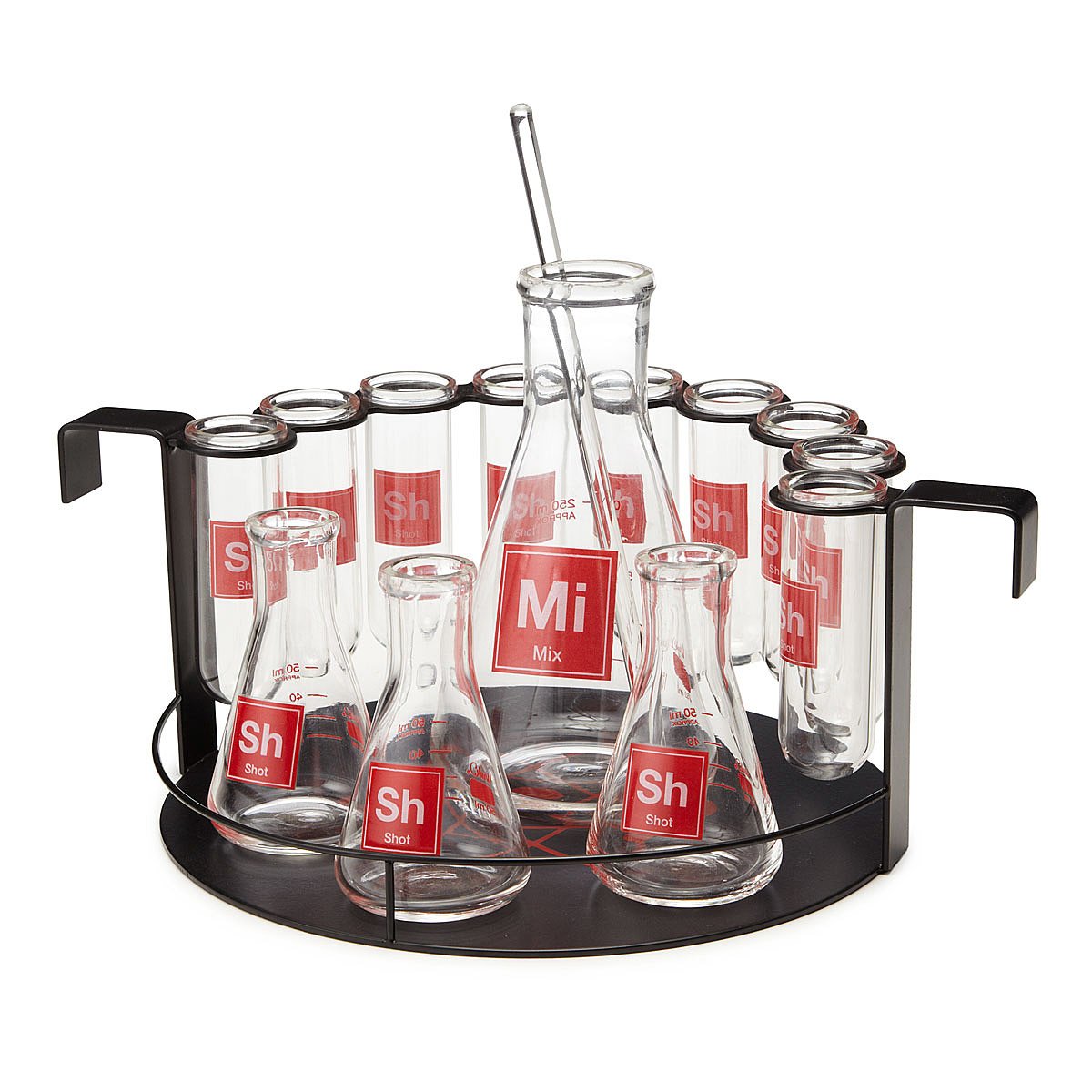 Lab Cocktail Set barware, geek gifts, cocktail glasses
