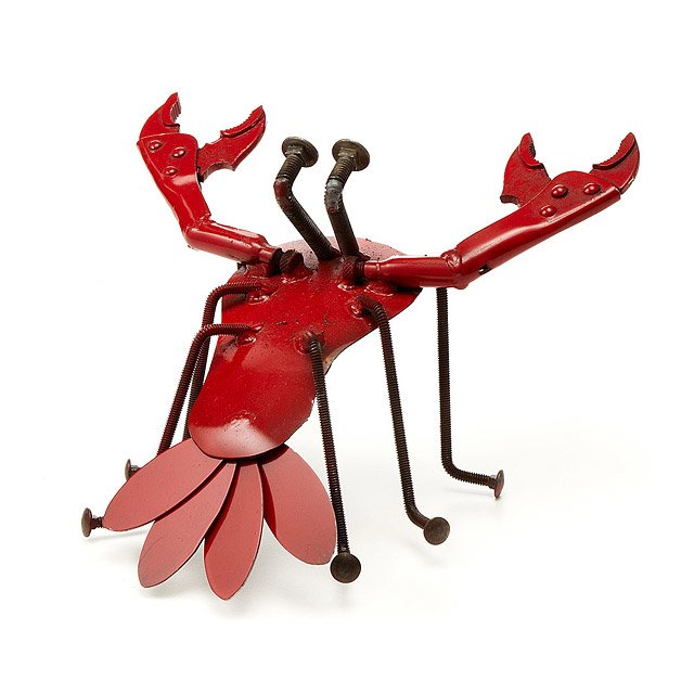 Lobster Lawn Sculpture buy lobster, metal crab, lobster