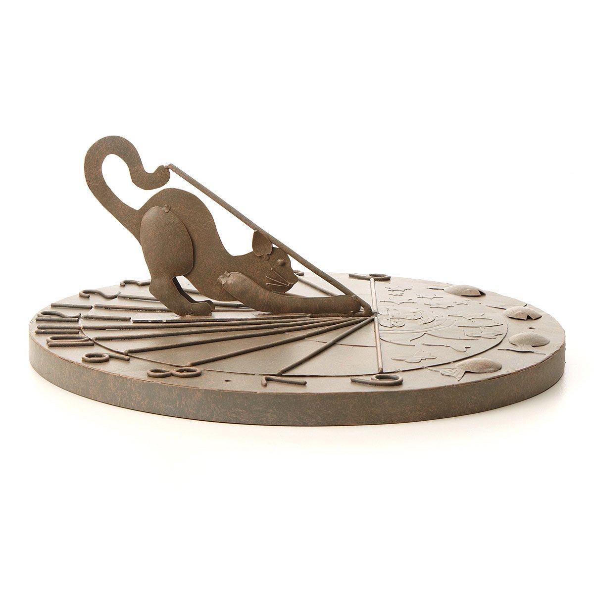 Cat Sundial Garden Sundial