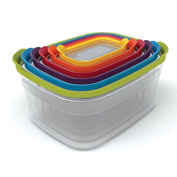 Nesting Storage Containers | Storage containers, colorful kitchenware