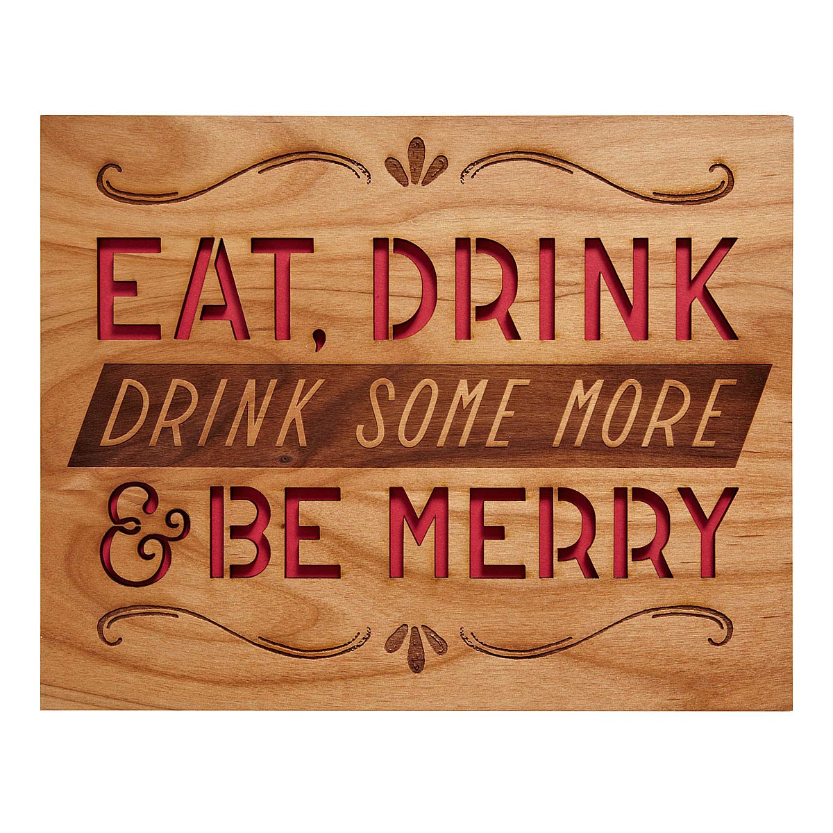 Drink Some More Inspirational, Wood Wall Art, Party, Hosting