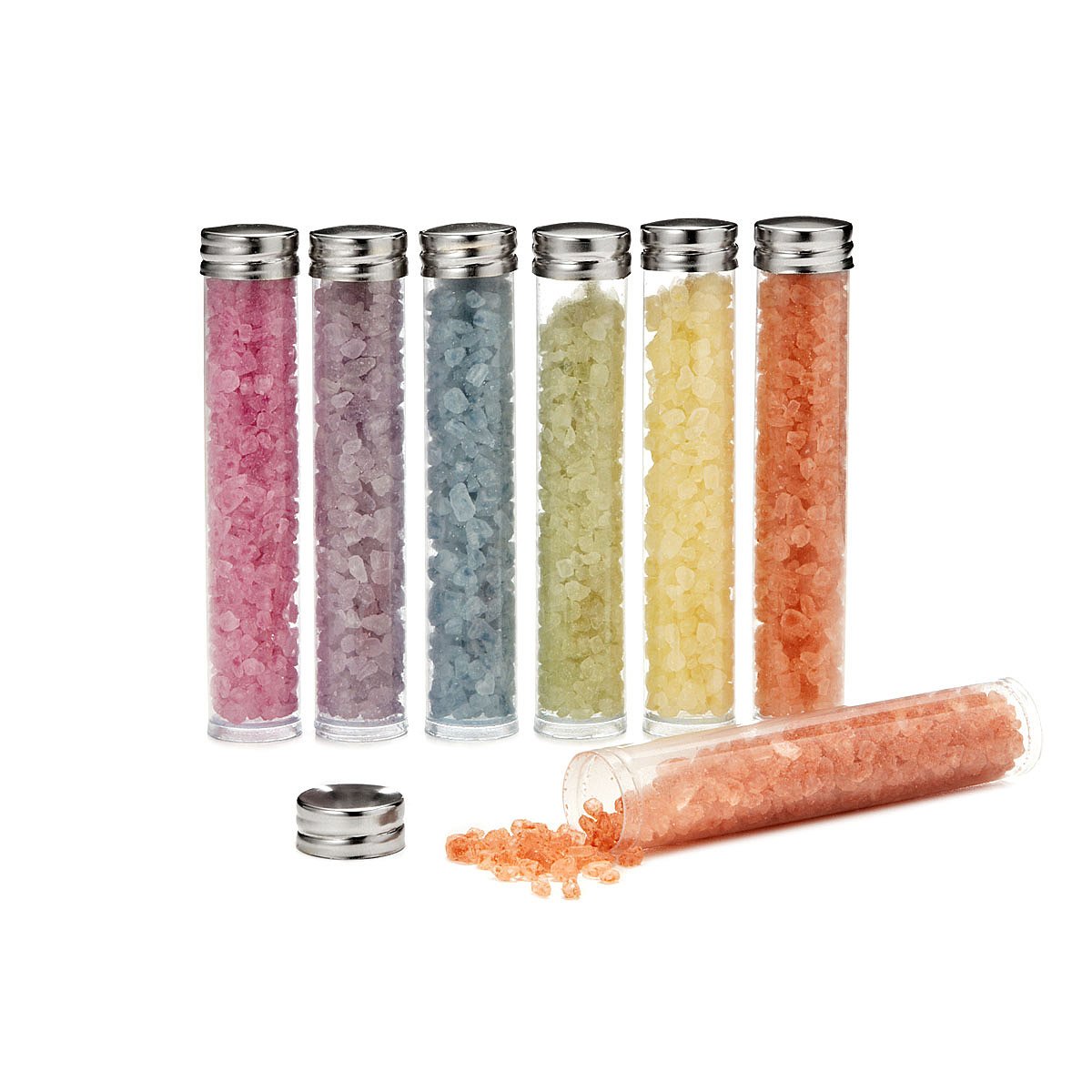 Chakra Bath Salts Set spa, scented bath salts, aromatherapy