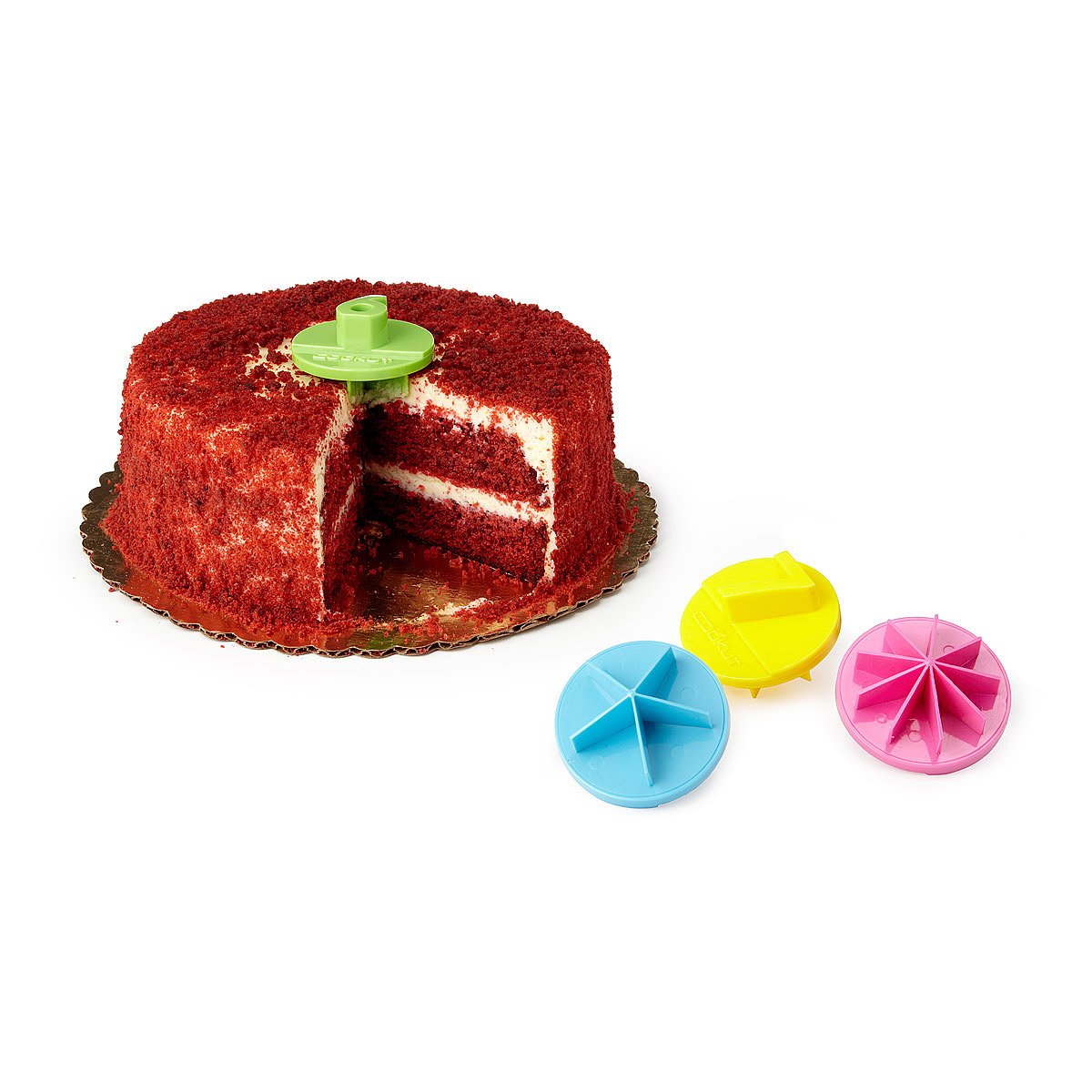 Cake Slice Marker Set pie divider, best pizza cutter