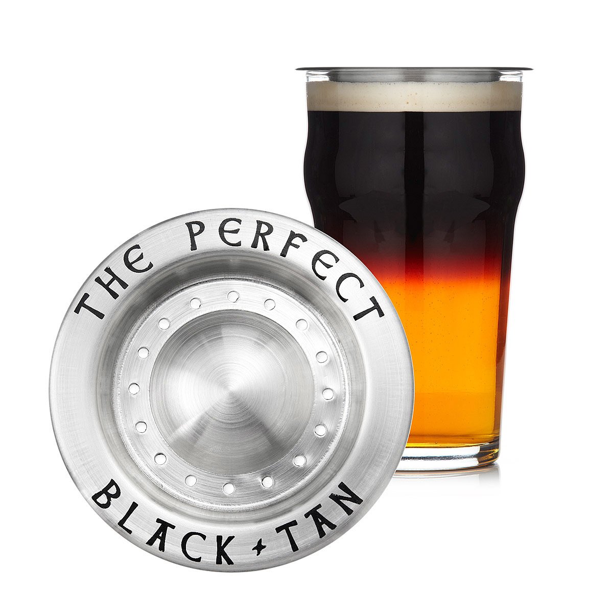 Beer Layering Tool beer, black & tan, half and half, bartender