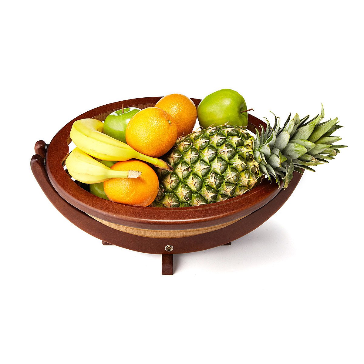 Wooden Collapsible Basket serving bowl, magic bowl, kitchen equipment