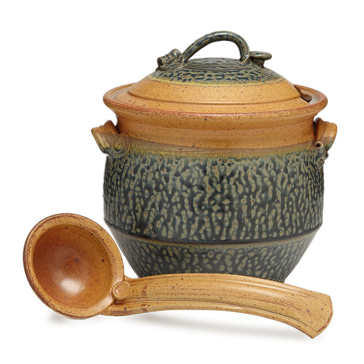 Tureen with Ladle Serving Bowls, Soup Crocks