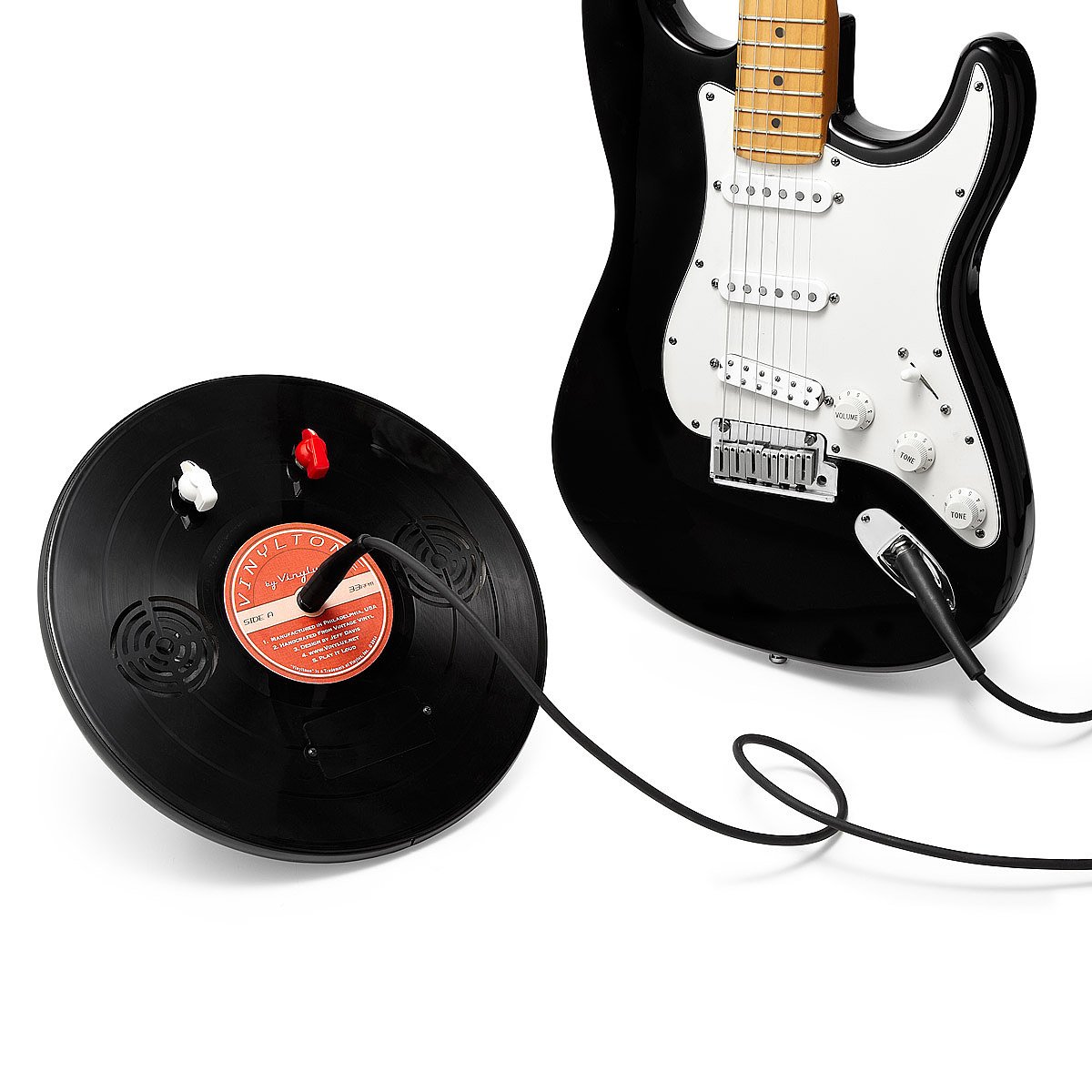 Record Amplifier recycled LP, unique speaker