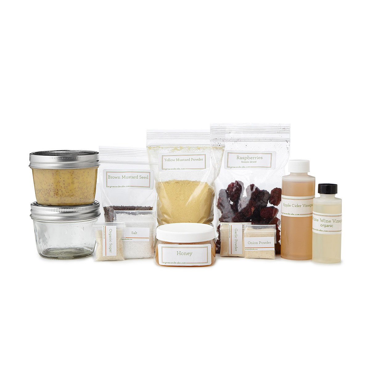 Gourmet Mustard Making Kit DIY mustard making kit