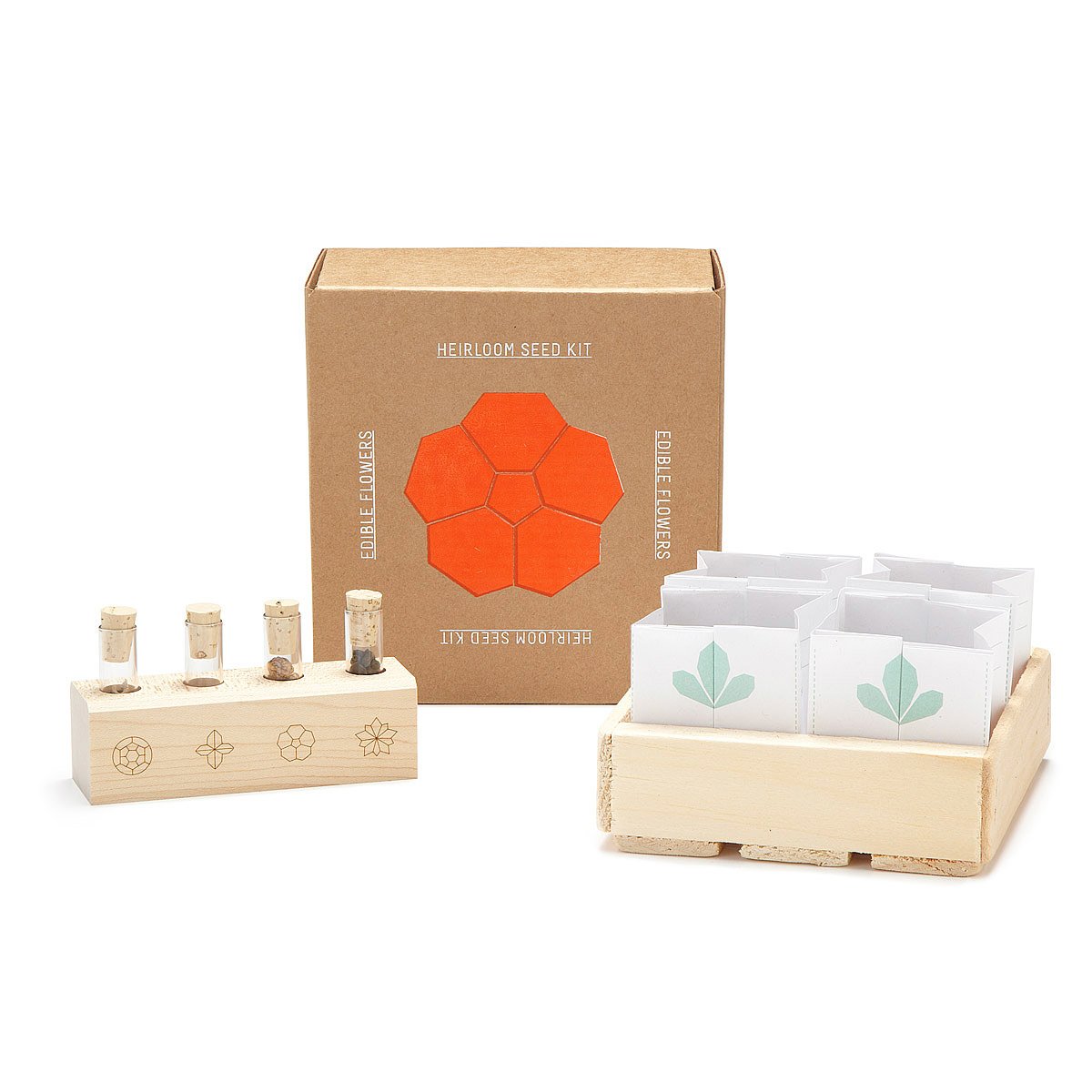 Edible Flowers Seed Kit easy flowers to grow