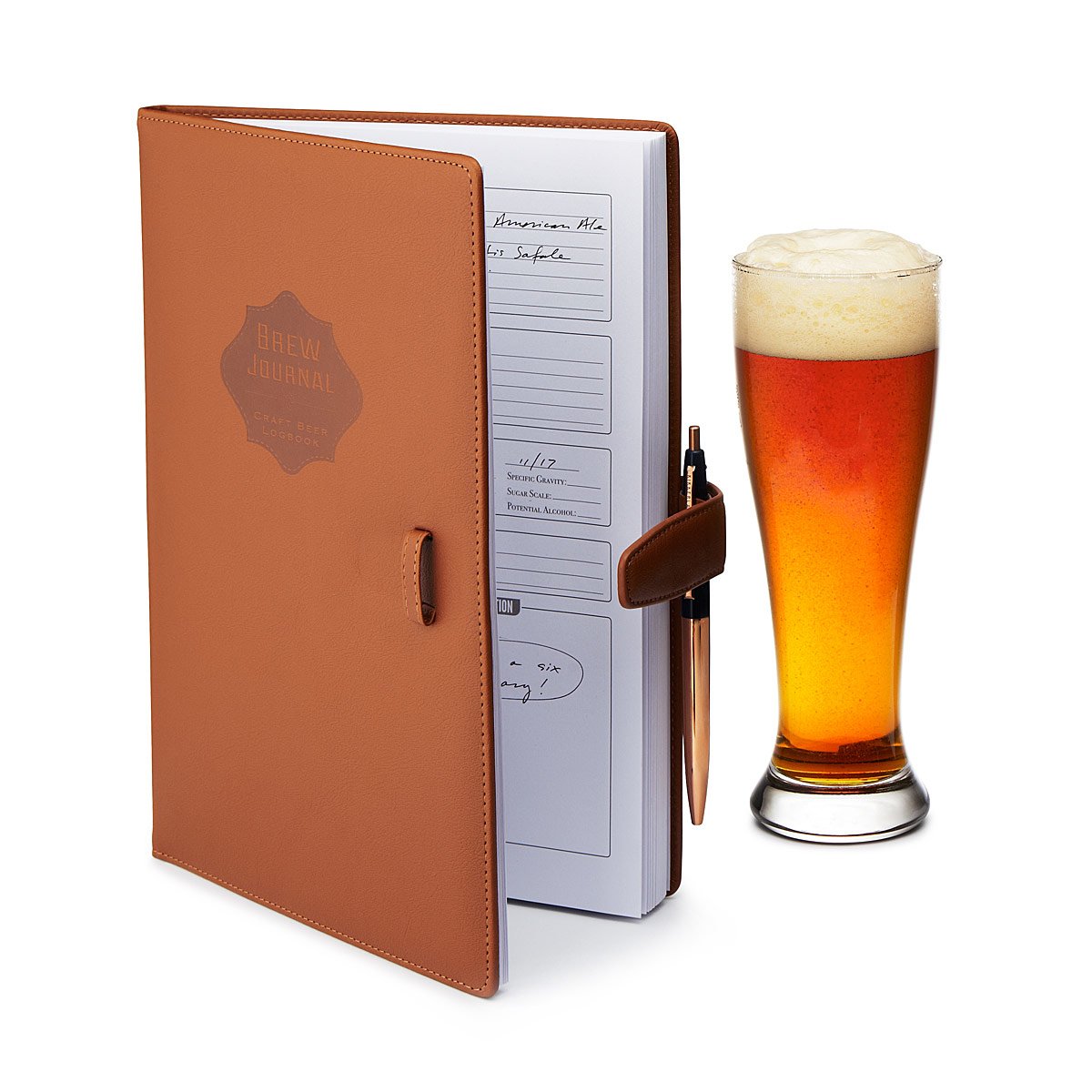 Home Brew Journal Beer Book