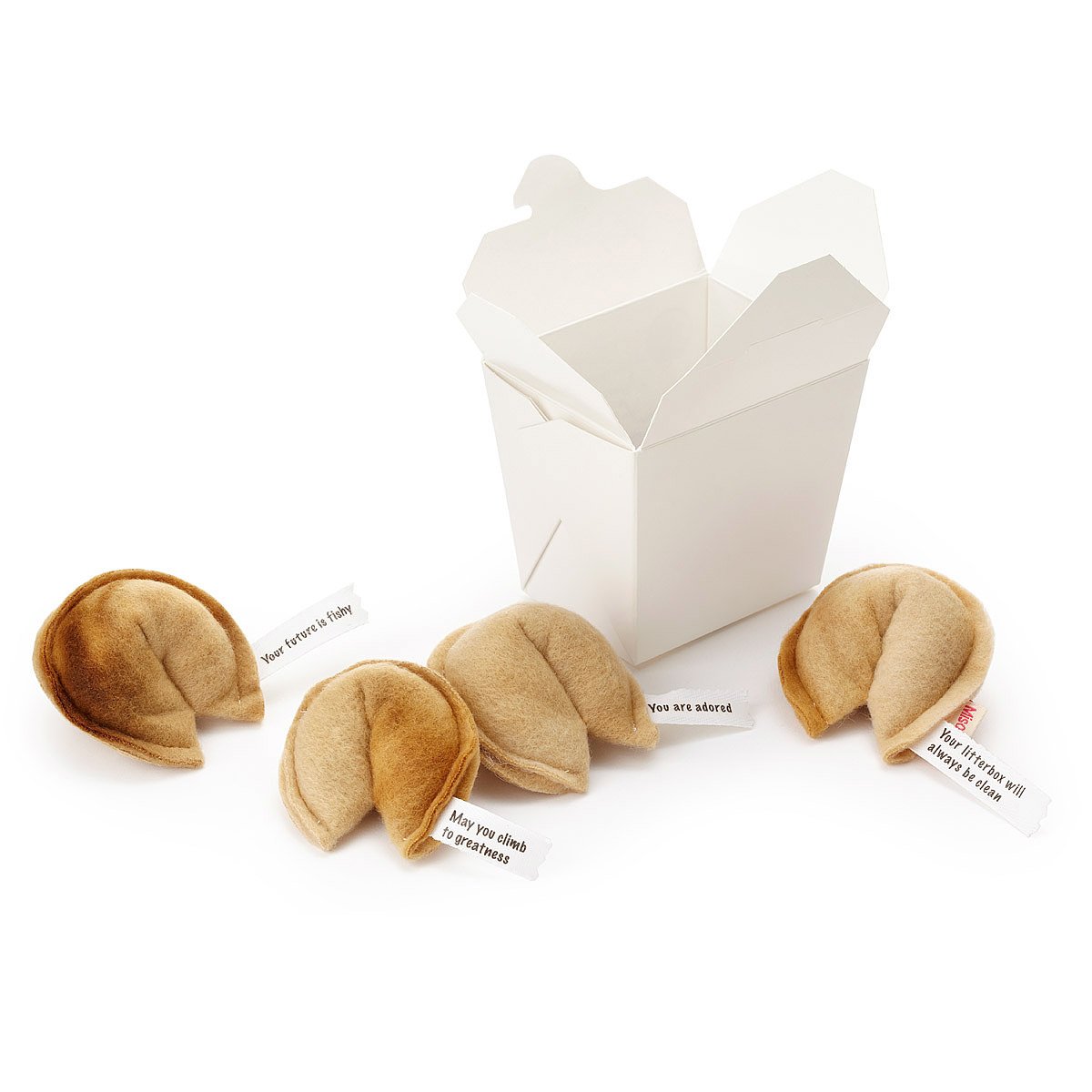 Catnip Fortune Cookies catnip, handmade cat toy