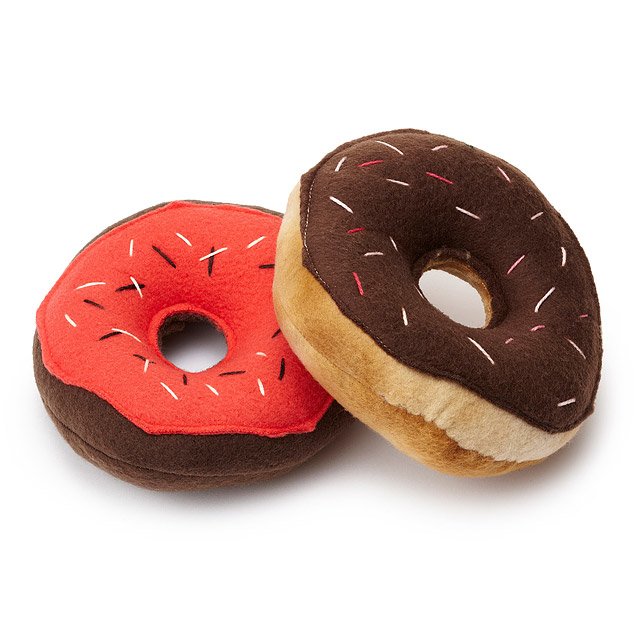 squeaky dog donuts