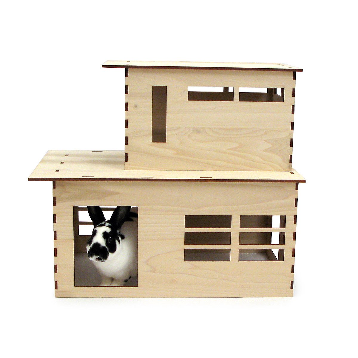 The Modernist Rabbit House bunny house, rabbit house kit, pet