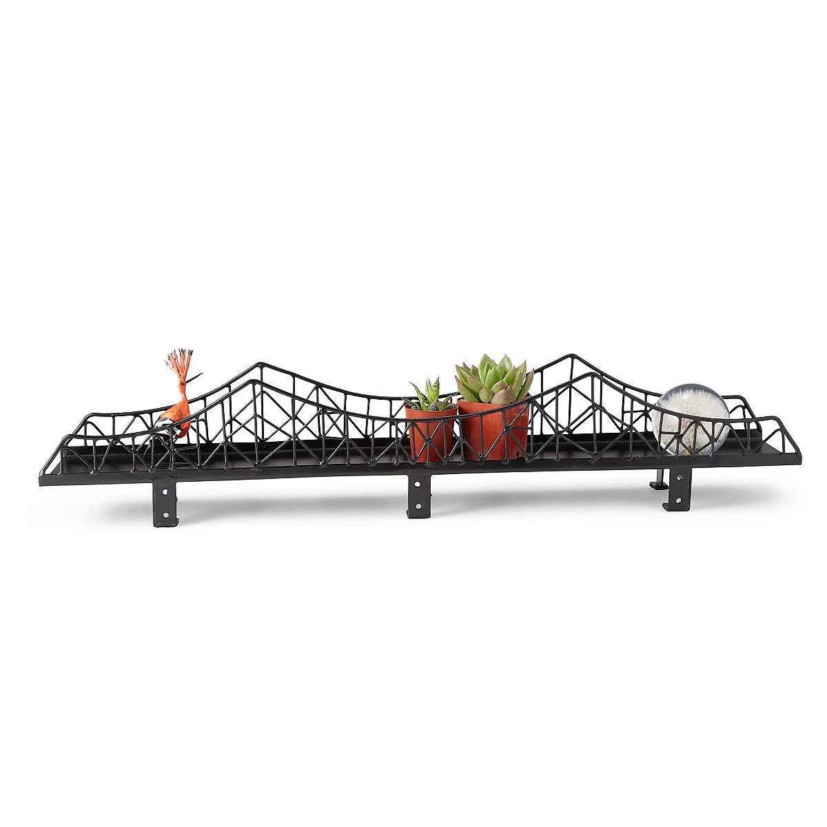 Suspension Bridge Shelf metal shelving