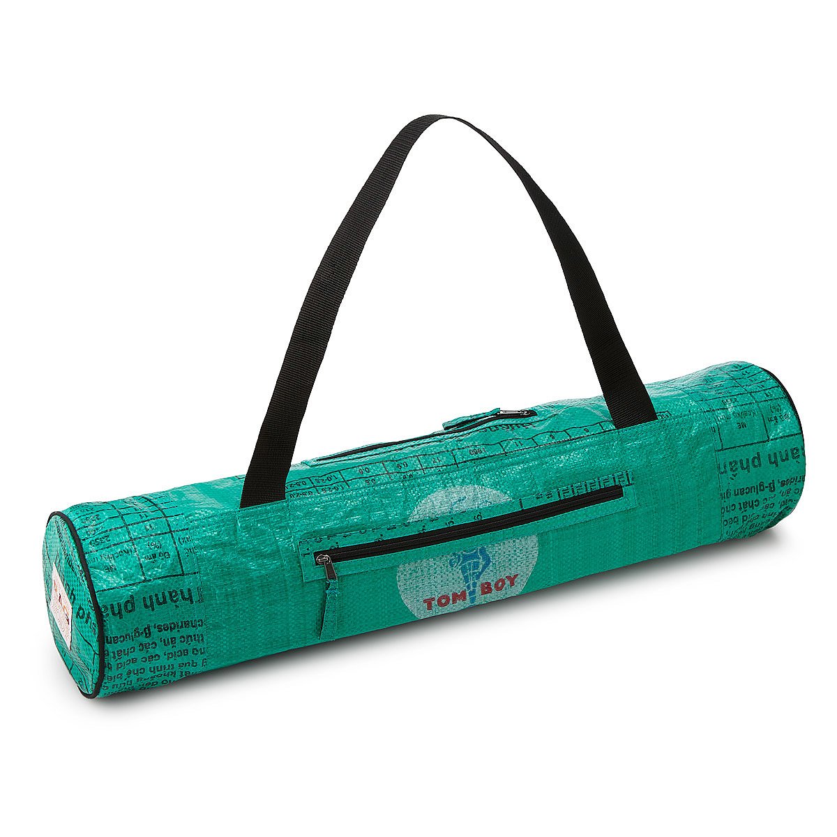 Recycled Yoga Mat Bag yoga bag, recycled rice bags