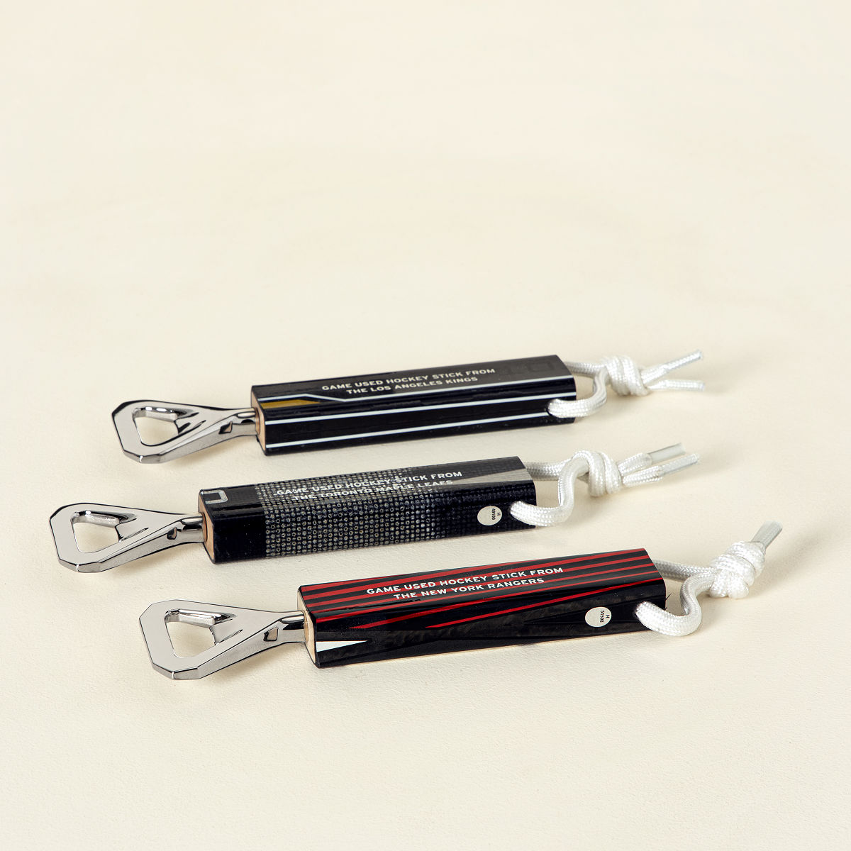 Game Used NHL Hockey Stick Bottle Opener hockey memorabilia