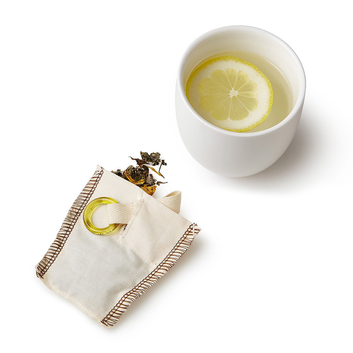 Reusable Tea Brewing Filter Set of 2 reusable tea bag