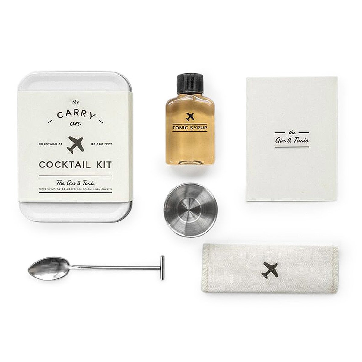 Gin and Tonic CarryOn Cocktail Kit travel bar