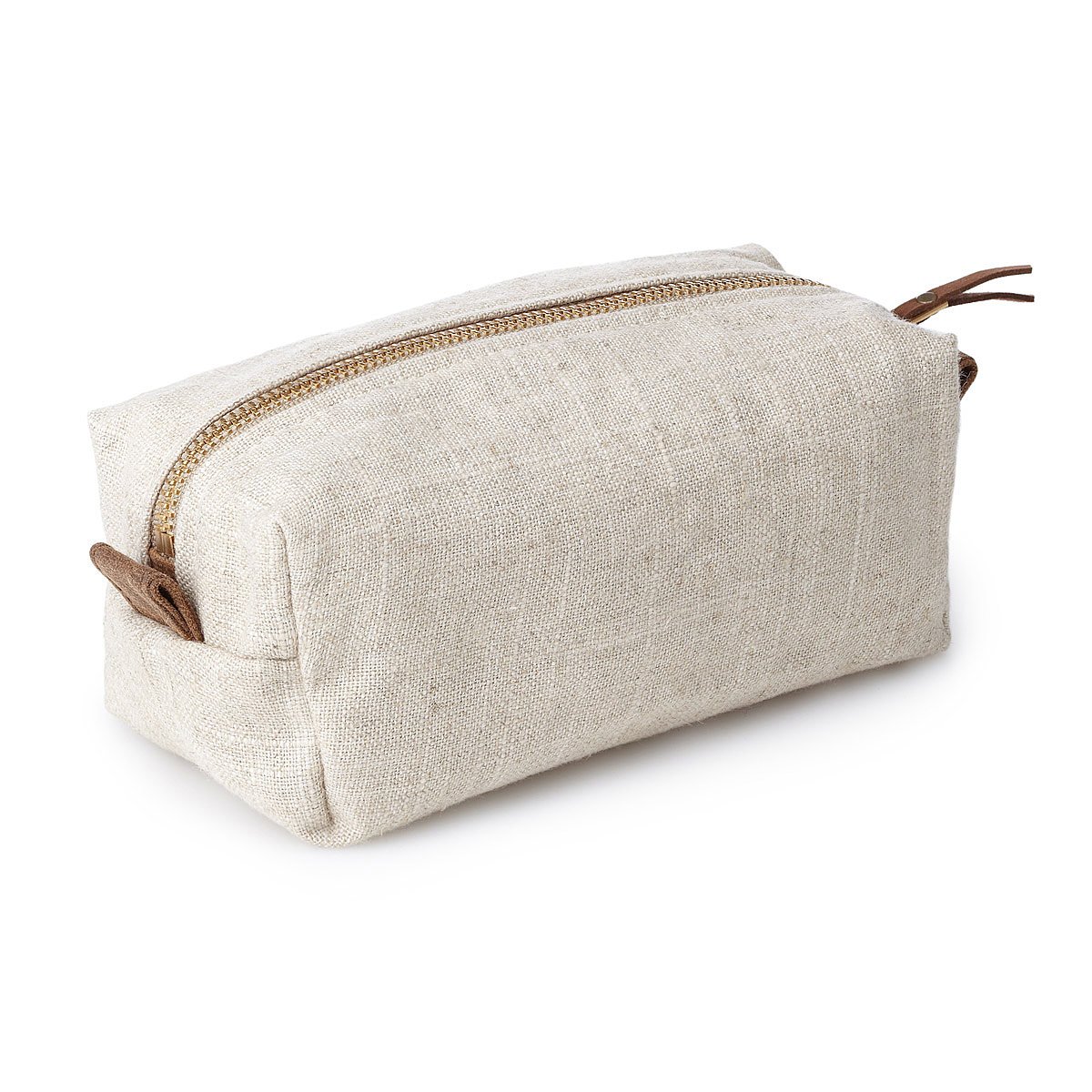 Small Linen Cosmetic Bag | linen makeup bag | UncommonGoods