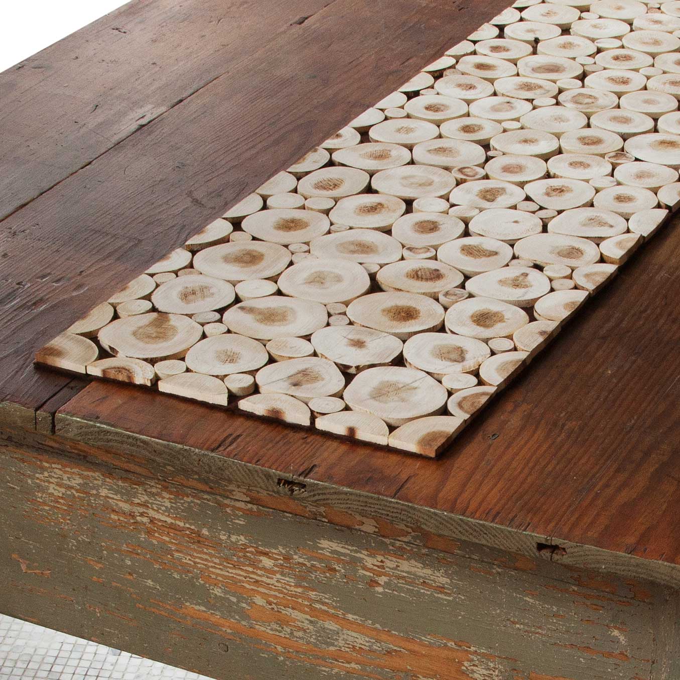 Reclaimed Wood Branch Table Runner tablerunner, wood kitchen